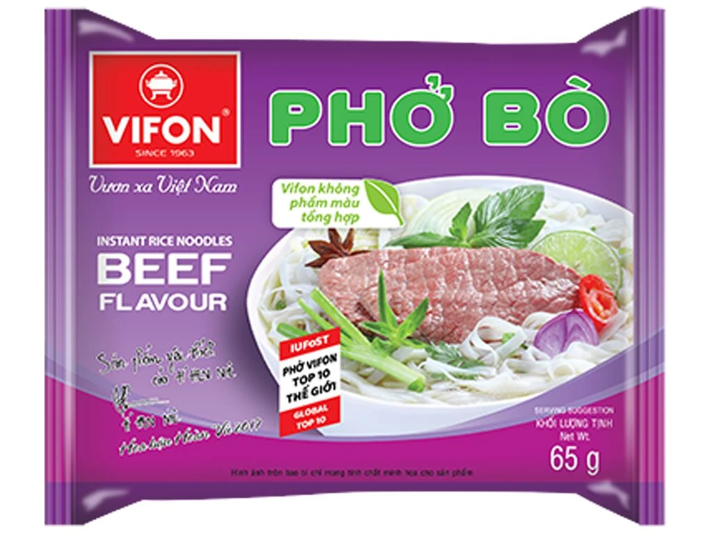 Thùng 30 gói phở bò Vifon