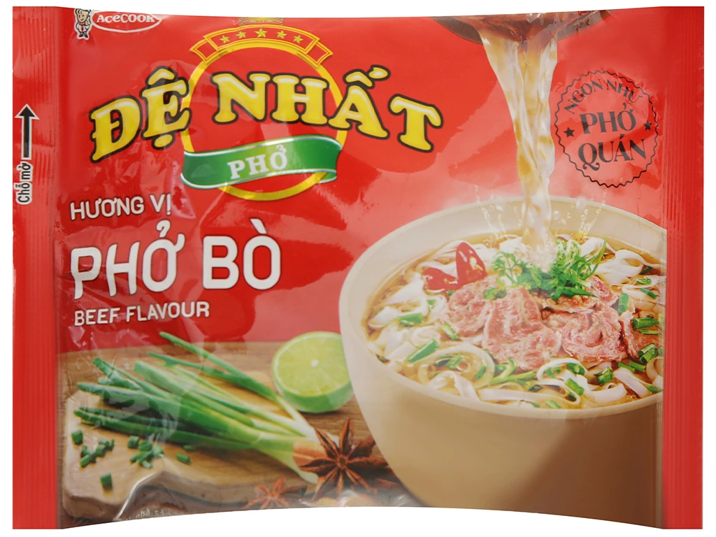 Thùng 30 gói phở bò Đệ Nhất