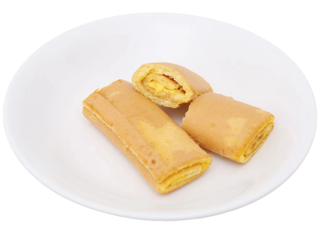 Bánh trứng cuộn kem bơ sữa Hura Swissroll hộp 360g